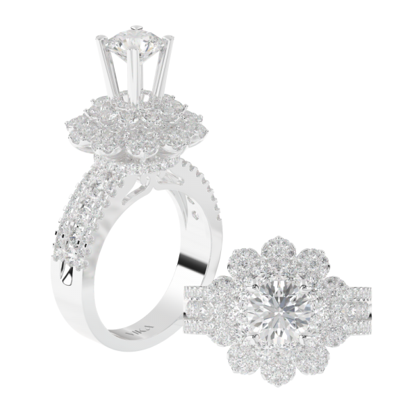 Vỏ Nhẫn Kim Cương Nữ N134-A