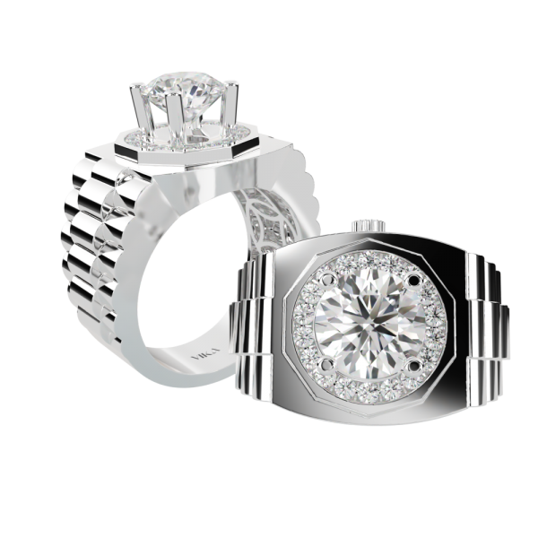 Vỏ Nhẫn Kim Cương Nam NNA008