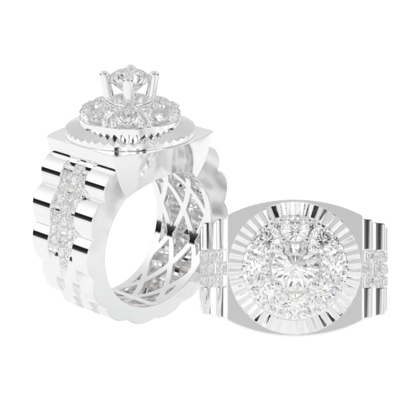 Vỏ Nhẫn Kim Cương Nam NN56