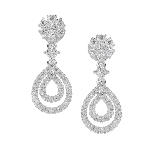 Vỏ Bông Tai Kim Cương Nữ B144