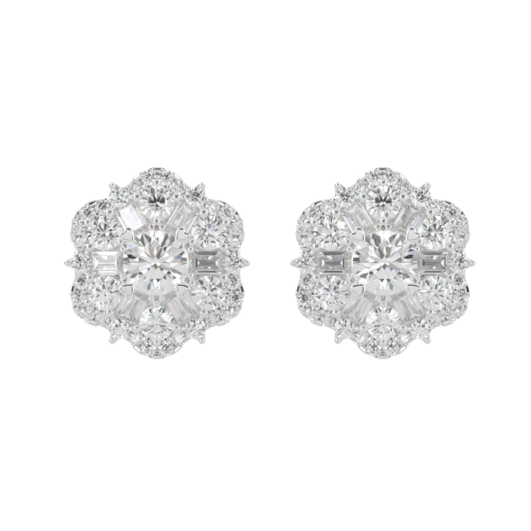 Vỏ Bông Tai Kim Cương Nữ B109