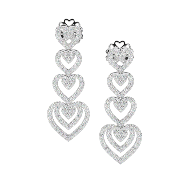 Vỏ Bông Tai Kim Cương Nữ B107