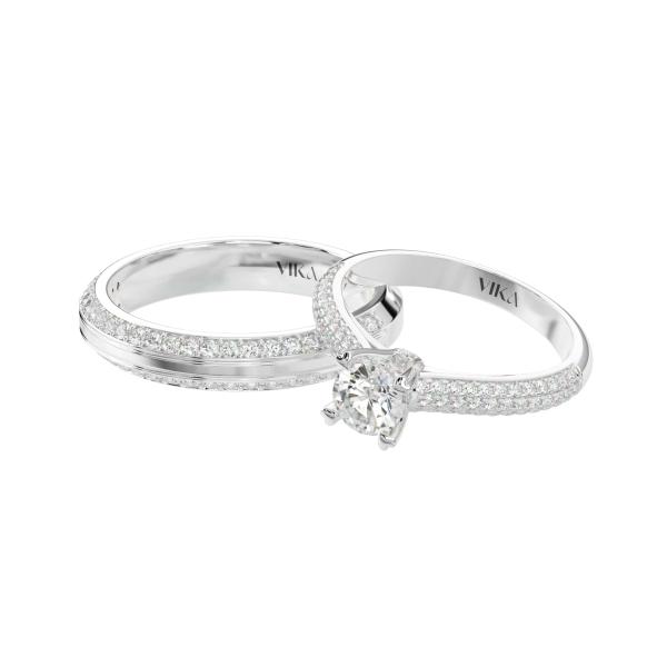 Nhẫn Cưới Kim Cương NC4