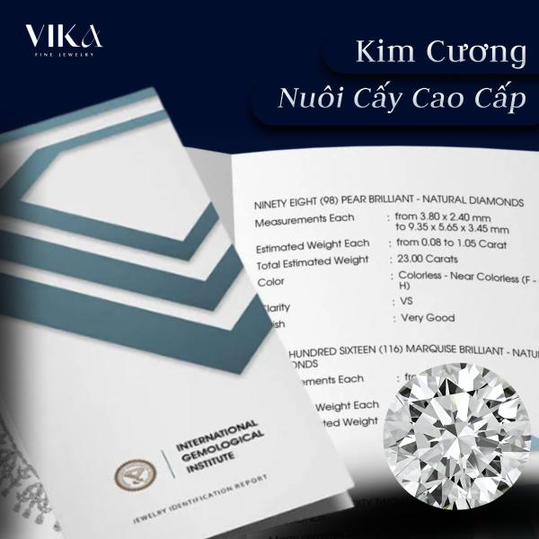 Kim Cương Nuôi Cấy Cao Cấp