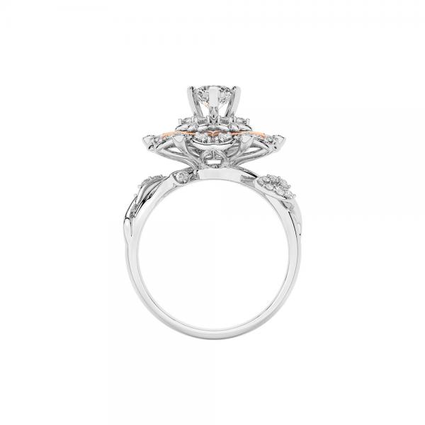 Nhẫn Nữ Kim Cương Tự Nhiên Vàng 18K